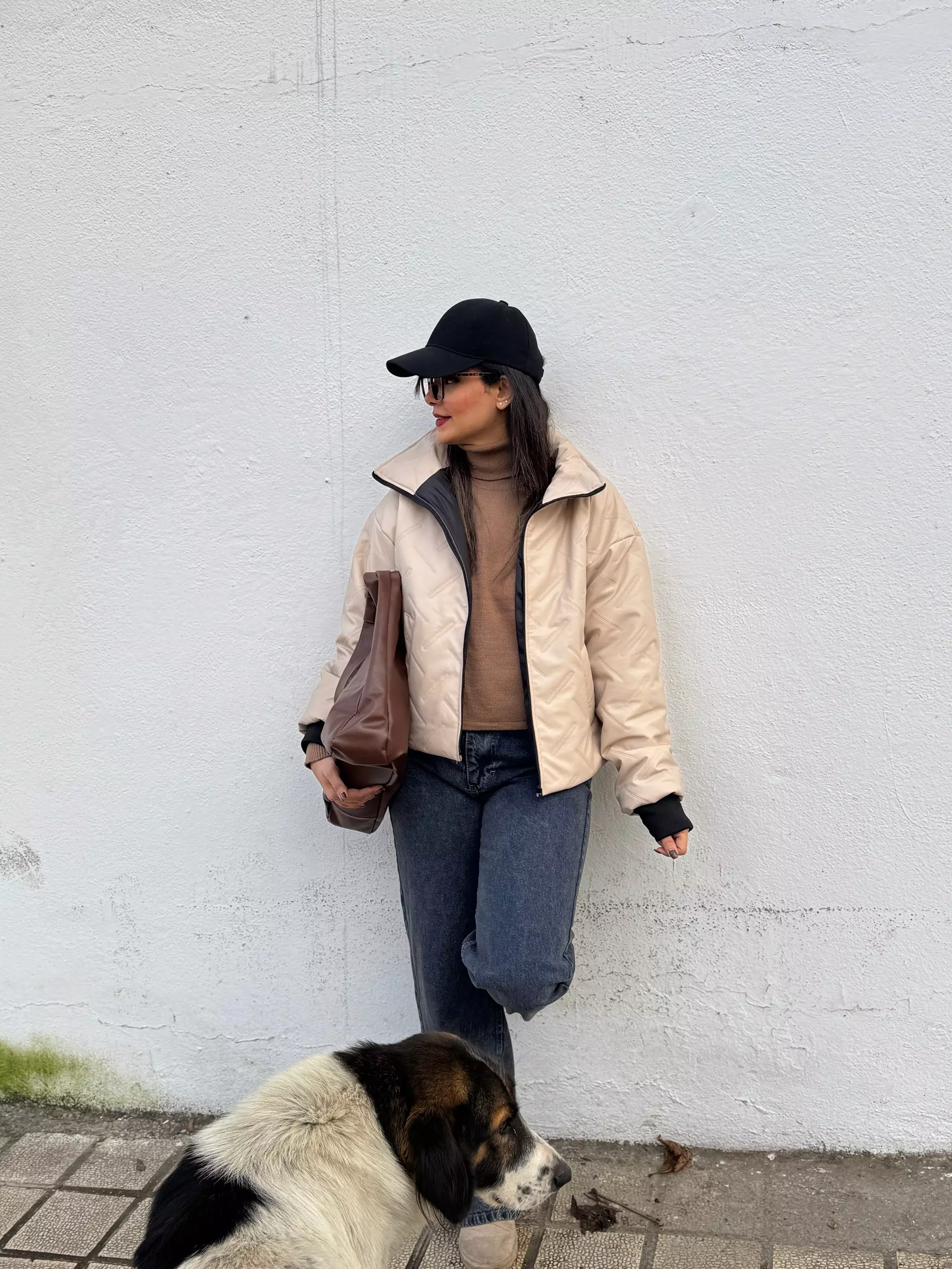 کاپشن چرم تیلور Teylor